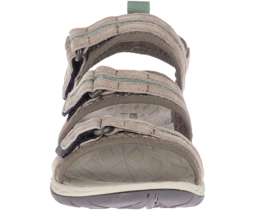 Merrell Sandals Grey - Siren 2 Strap - Womens 57SQUGWCY